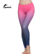 Gradient Print yoga pants