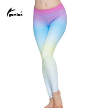 Gradient Print yoga pants