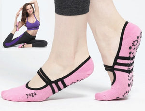 Anti Slip Cotton Yoga Socks